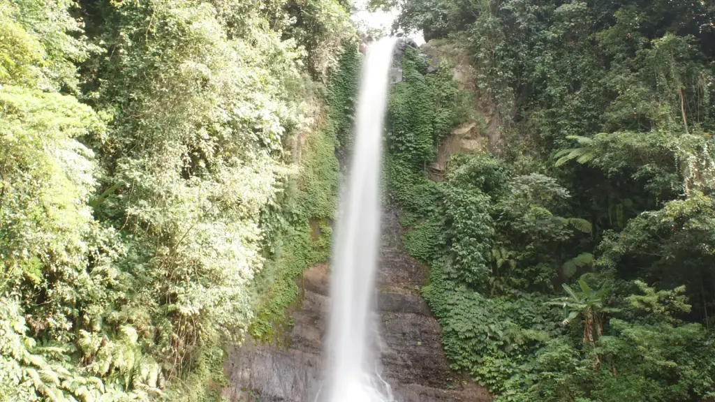 Air terjun tersembunyi di tengah hutan Maluku
