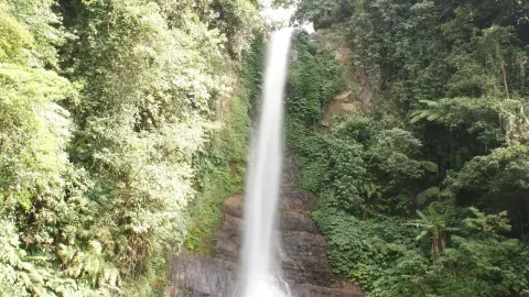 Air terjun tersembunyi di tengah hutan Maluku